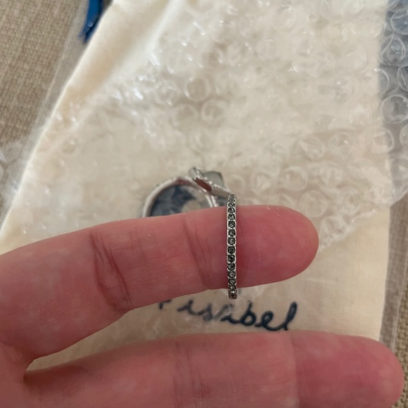 Chloe + Isabel Modern Mosaic Stackable Rings - Picture 5 of 8